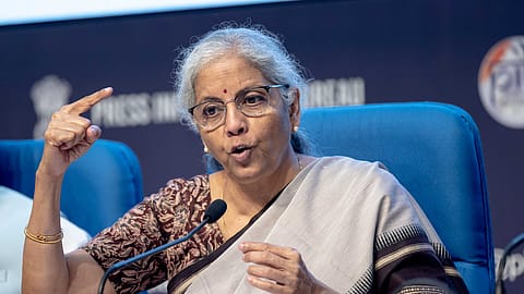 Finance Minister Nirmala Sitharaman