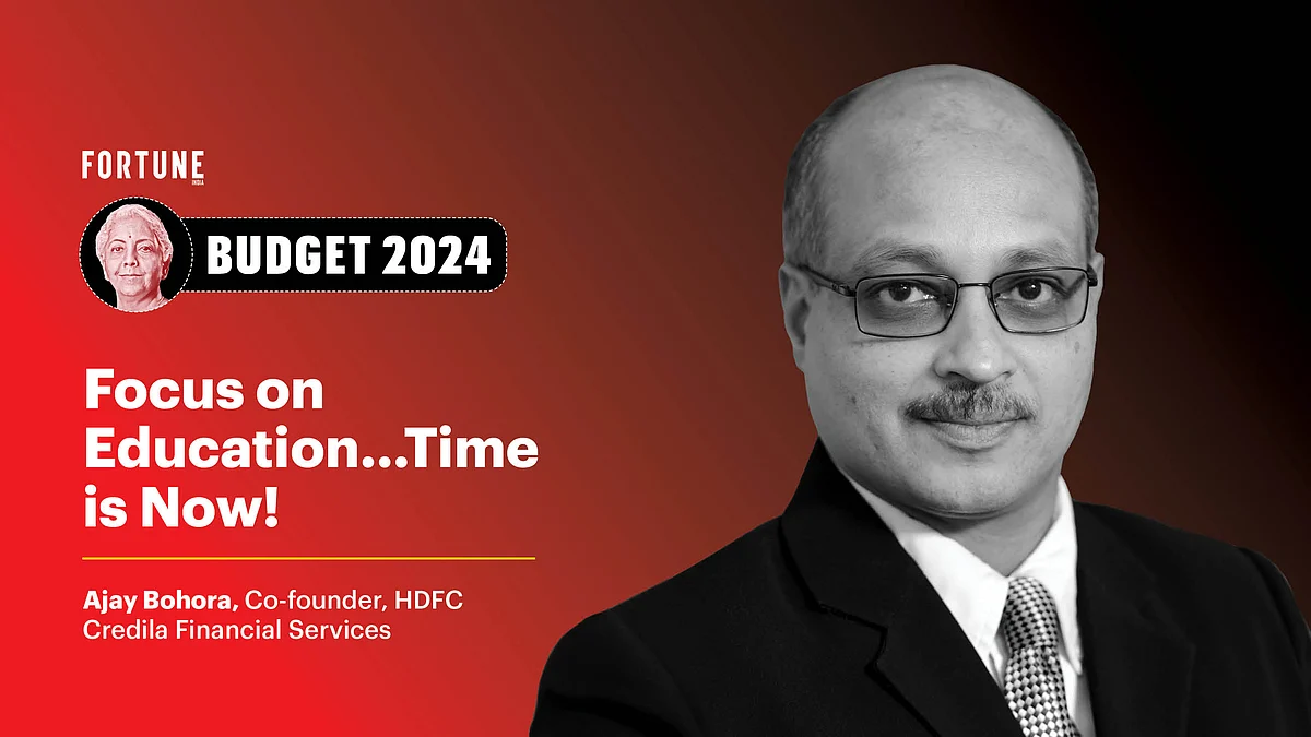 Ajay Bohora, Co-founder, HDFC Credila Financial Services