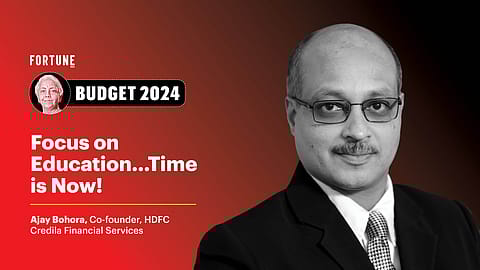 Ajay Bohora, Co-founder, HDFC Credila Financial Services