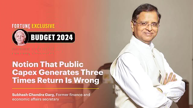 Capex creates trophy assets, not economically efficient: Subhash Garg