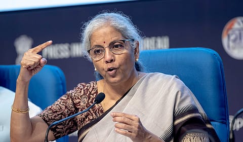 Finance Minister Nirmala Sitharaman