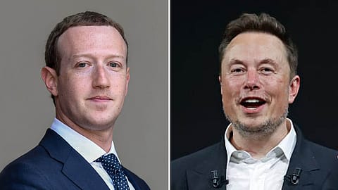 Mark Zuckerberg and Elon Musk