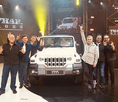 The new Thar Roxx was launched on Independence Day in India