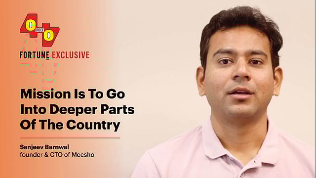 Figuring out Meesho business model was a challenge: 40u40 2024 Sanjeev Barnwal