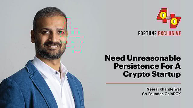 Blockchain critical for India: 40u40 2024 Neeraj Khandelwal, CoinDCX