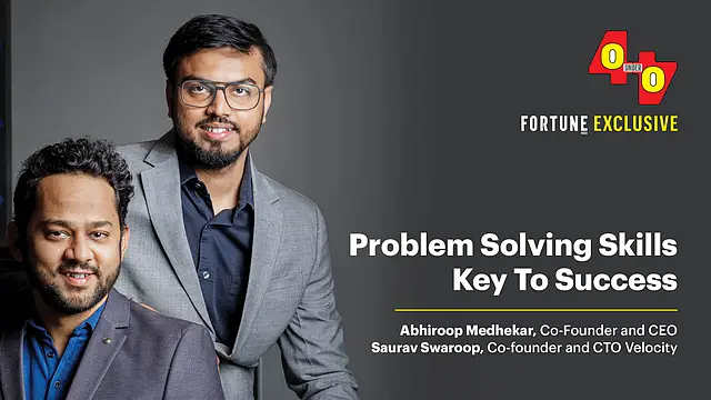 Velocity bridged need gap for digital first ventures: 40u40 2024 Abhiroop, Saurav