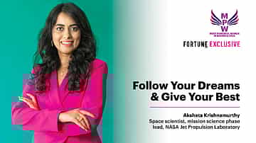 Power lists like Fortune India MPW help shun self-doubt: NASA’s Krishnamurthy