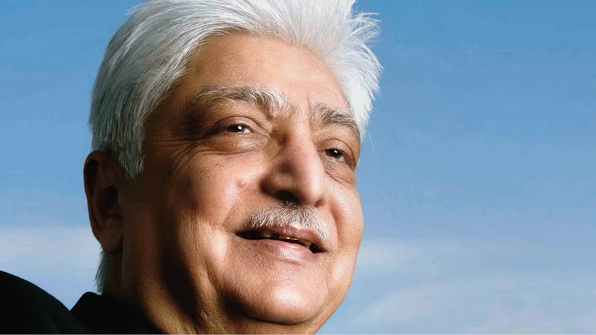 Azim Premji; 
Wealth: ₹2,02,969 crore