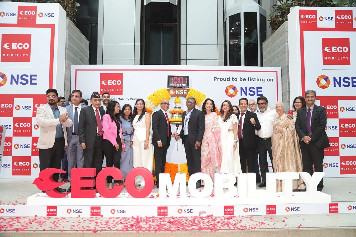 ECOS (India) Mobility & Hospitality shares were listed on BSE and NSE today