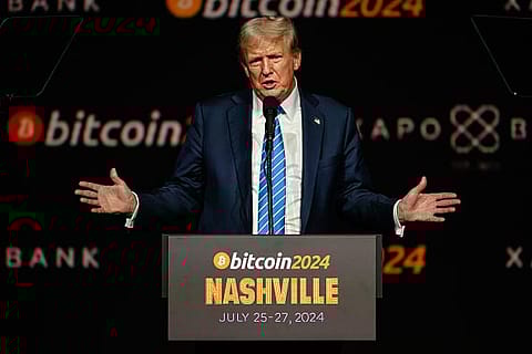 Former US president Donald Trump says crypto is going to define the future, he wants it to be mined, minted and made in the U.S.A.