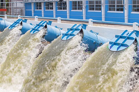 A pumped hydro storage project (PSP) is a technology in which water is pumped from a lower elevation reservoir to a higher elevation using low-cost surplus off-peak electric power to run the generators.