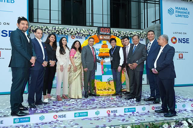 Manba Finance shares list at 25% premium over IPO price