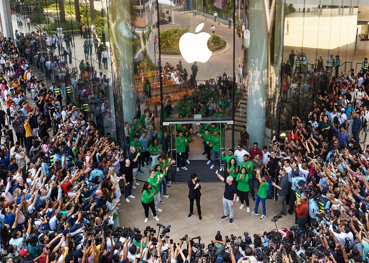 Apple store in Mumbai