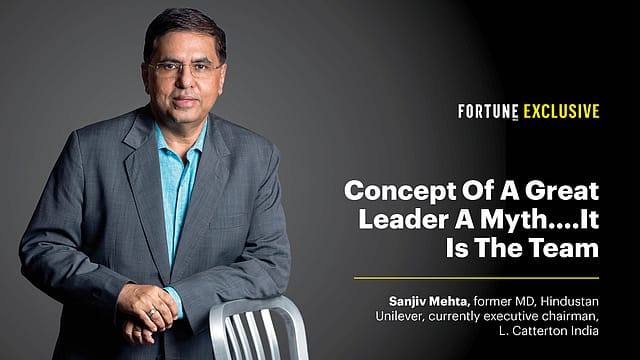 Leadership is putting care and compassion at centre: Sanjiv Mehta