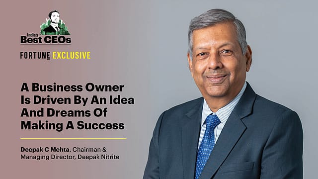 Owners are dreamers...professional leaders balance life and business