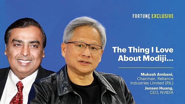 What's Jio’s '15-cent data advantage' in AI? Mukesh Ambani reveals to NVIDIA’s Jensen Huang