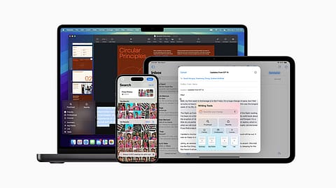 In December, Apple says Writing Tools will gain the ability to describe specific changes to text, such as making a dinner invitation sound like a poem or adding action words to a resume.