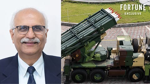 In missile launchers, canisters and electromechanical precision systems for missiles, L&T is one of the biggest players globally. (In pic: Arun T Ramchandani, senior V-P, L&T Precision Engineering & Systems IC