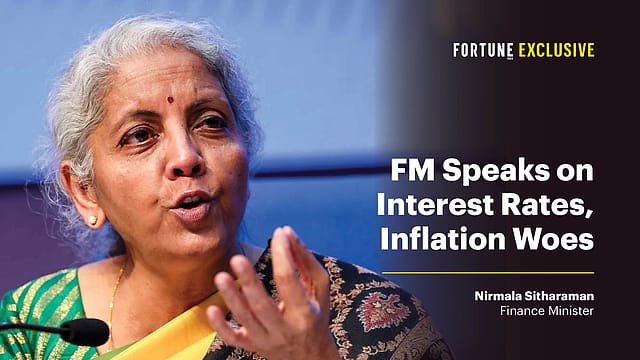 India needs 'far more affordable' interest rates: FM