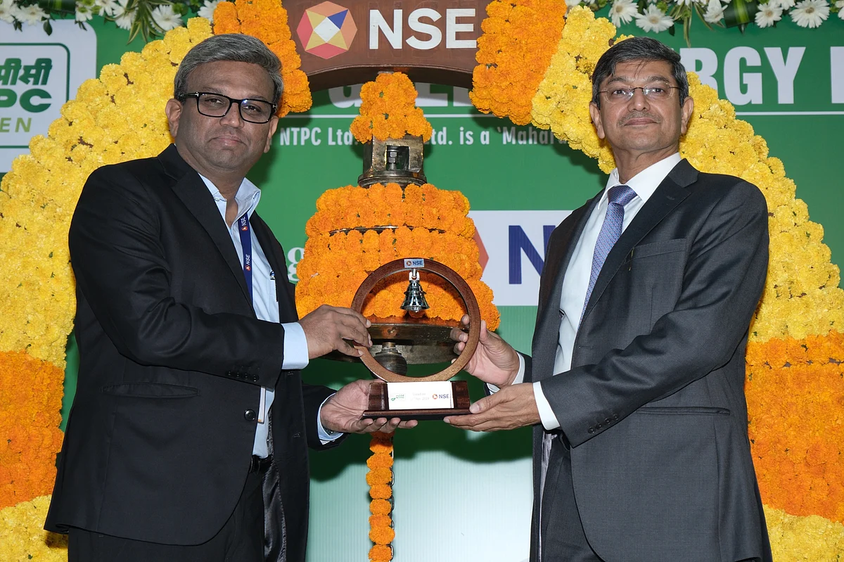 NTPC Green Energy, a wholly-owned subsidiary of NTPC, got listed on the NSE and BSE today
