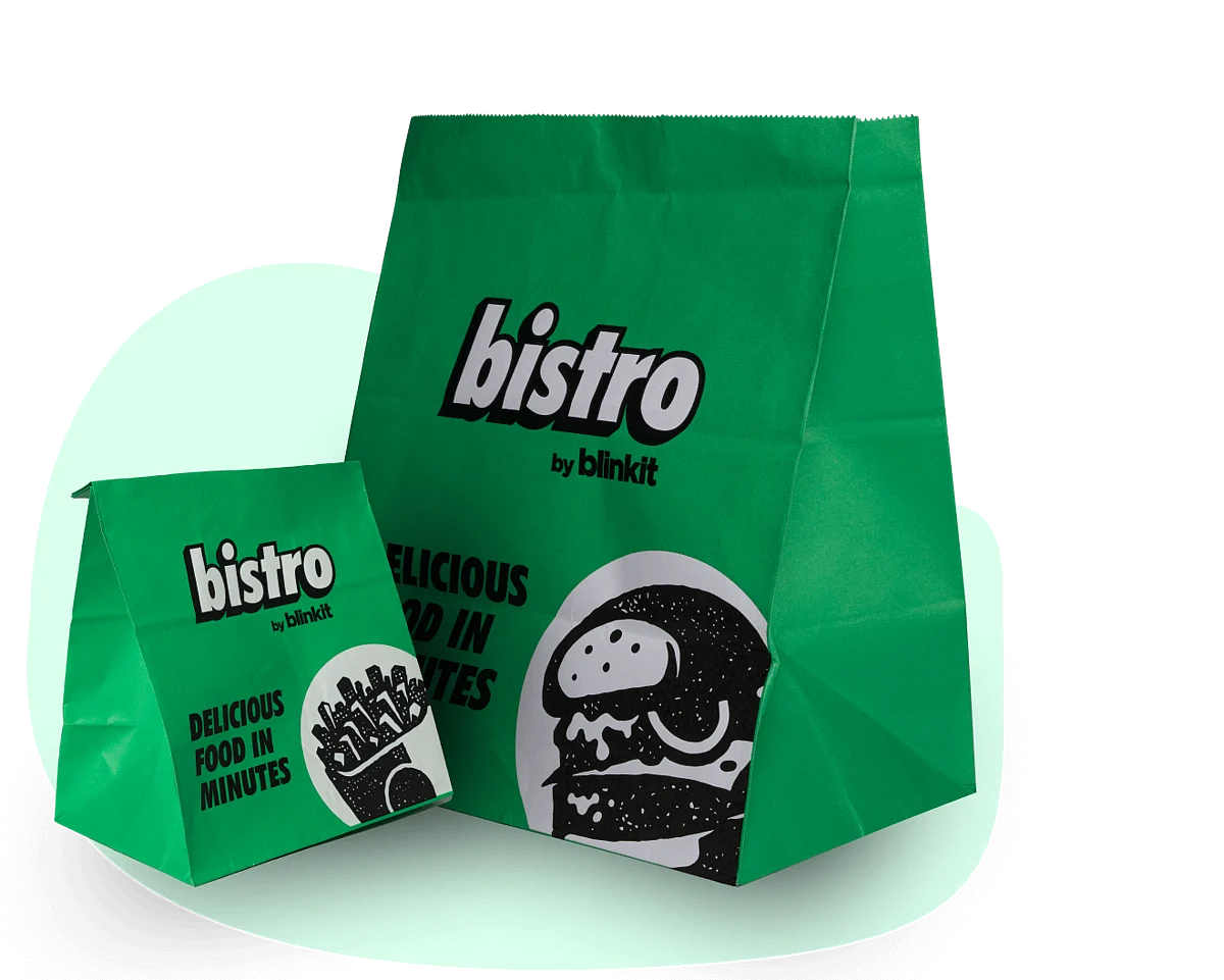 Bistro also promises a focus on "sustainability", with eco-friendly packaging in an effort towards reducing carbon footprint.