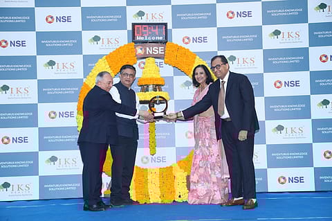 Inventurus Knowledge Solutions shares got listed on NSE today