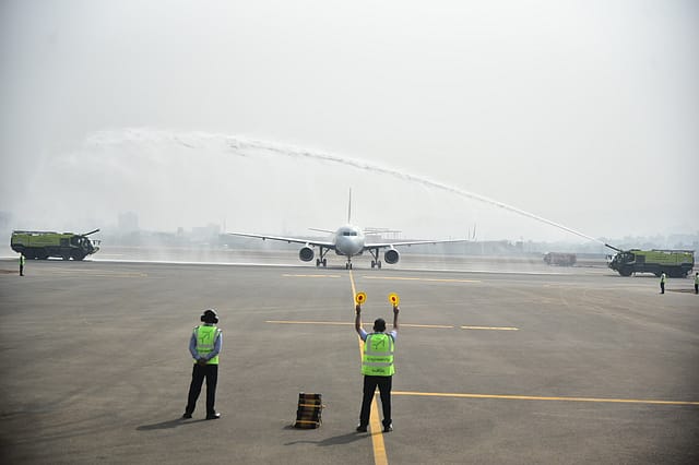 Navi Mumbai International Airport welcomes its first commercial aircraft: likely take-off by mid-2025