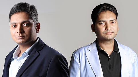 EaseMyTrip co-founder and CEO Rikant Pittie (left) and EaseMyTrip founder and chairman Nishant Pitti.