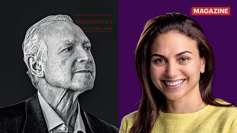 AT THE HELM: Jamshyd Godrej and Nyrika Holkar