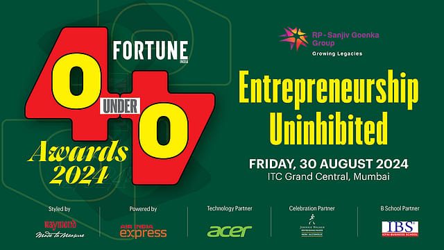 Fortune India 40 Under 40 Awards