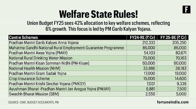 Modi govt's development drive: Top welfare schemes that received the biggest boost