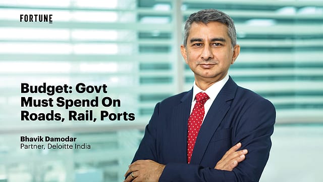 Budget 2025: Infra underspending to hamper GDP growth, says Deloitte’s Bhavik Damodar
