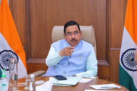 Union Minister of New and Renewable Energy Pralhad Joshi 