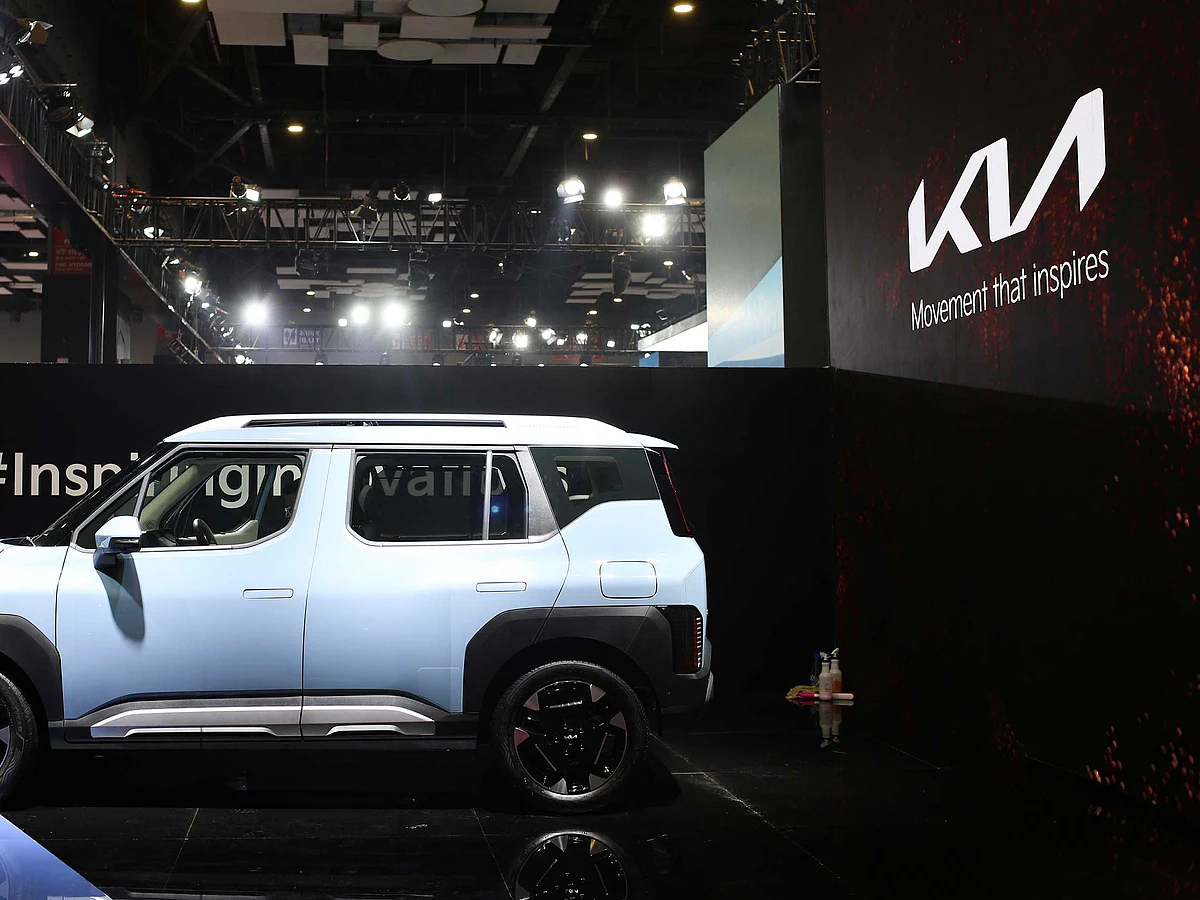 Kia Syros at Bharat Mobility Global Expo 2025.