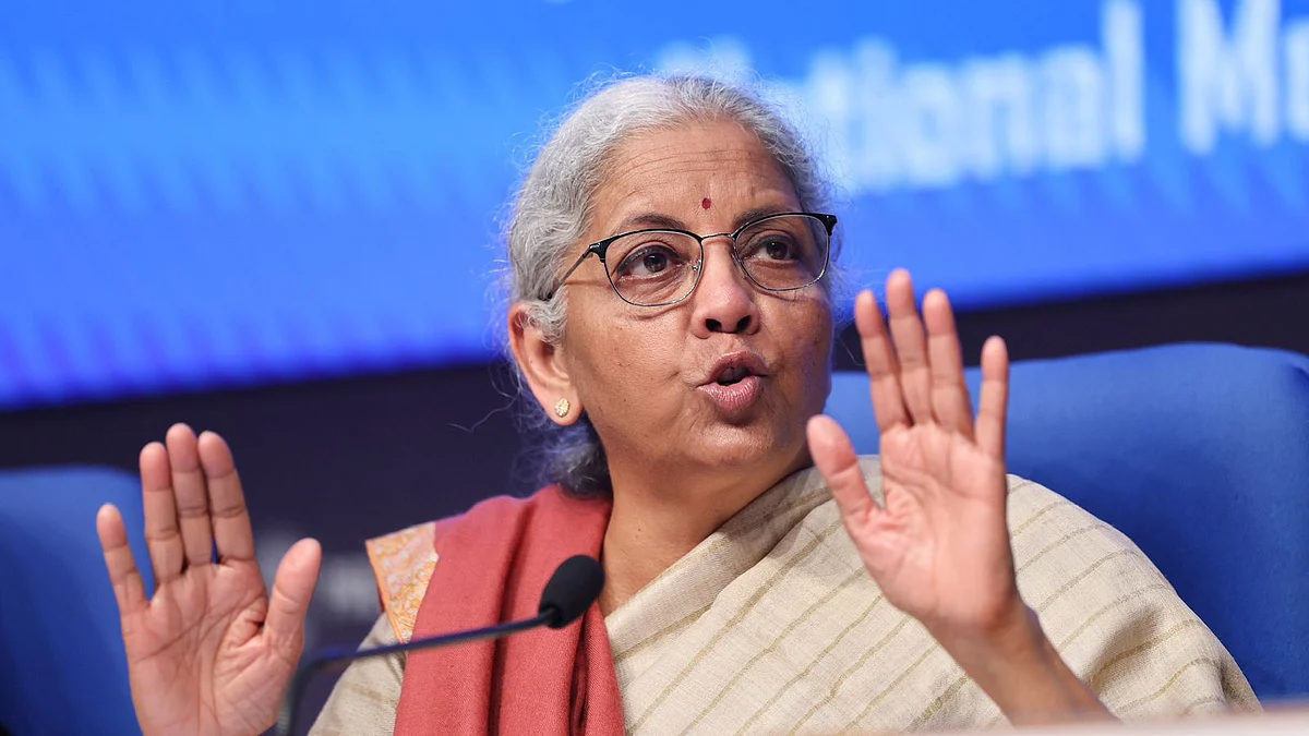 Finance Minister Nirmala Sitharaman 