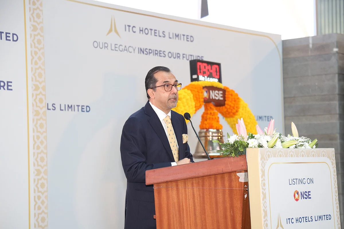 ITC Hotels shares opened 1.3% lower at ₹162.50 on the BSE