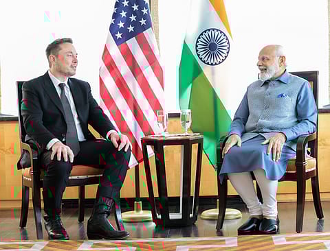 PM Narendra Modi to meet Elon Musk in the U.S.; Starlink’s India entry and Tesla’s expansion on the agenda.