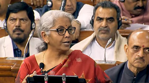 Finance Minister Nirmala Sitharaman