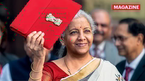 Finance minister Nirmala Sitharaman and her colleagues 
in the finance ministry have focussed on three macroeconomic 
fundamentals in the Budget.