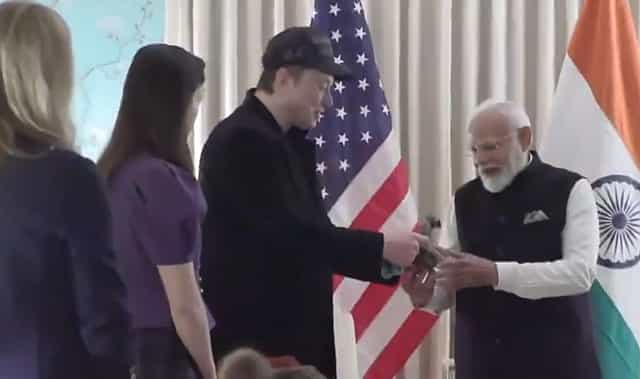 PM Modi meets Elon Musk and his children; Tesla, Starlink expansion in India on the agenda