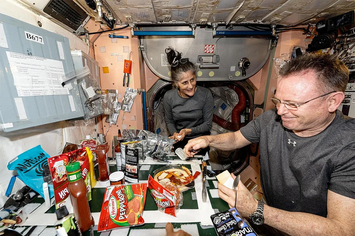 NASA astronauts Sunita Williams and Butch Wilmore 