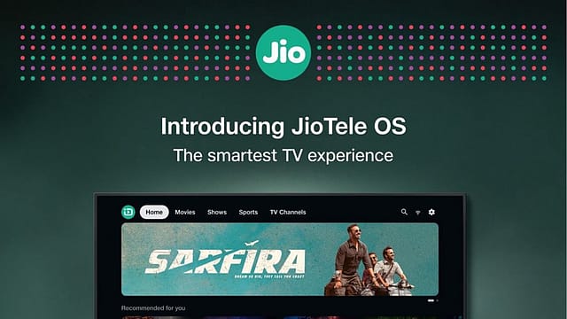Jio launches JioTele OS for Smart TVs; to compete with Google’s Android TV