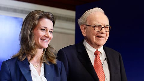 Melinda Gates & Warren Buffett