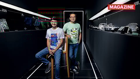 Swapnil Jain (left) and Tarun Mehta, Co-founders, Ather Energy