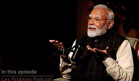 PM Modi discussed India-China ties on Lex Fridman podcast