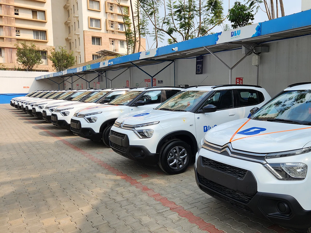 BluSmart's fleet comprises around 8,500 EVs in Delhi NCR, Bengaluru and Mumbai.