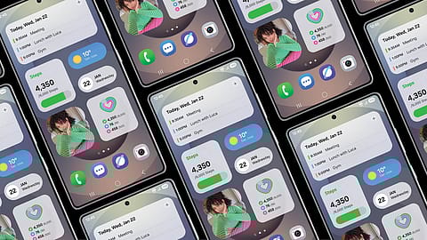 Samsung One UI 7 update has a sleek, new design.
