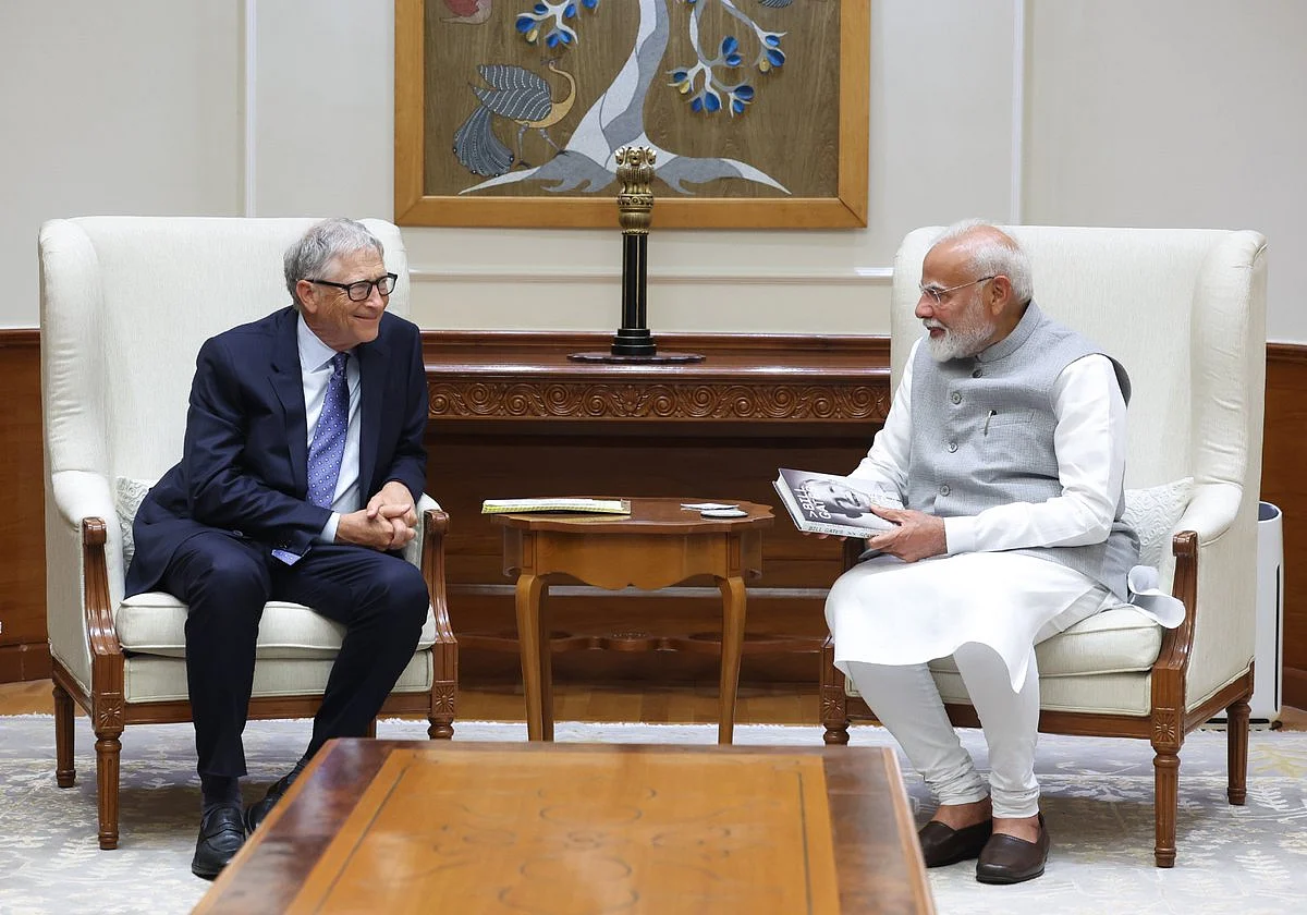 On Tuesday, Gates met with PM Modi.