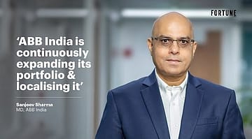ABB India is continuously expanding its portfolio & localising it: Sanjeev Sharma