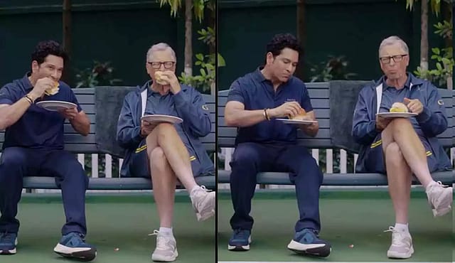‘It’s not tennis, it’s Crennis!’: Sachin Tendulkar stumps Bill Gates with a new sport and vada pav—Satya Nadella says, ‘I want in!’